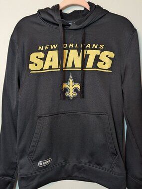 NFL New Orleans Saints Black HOodie Small